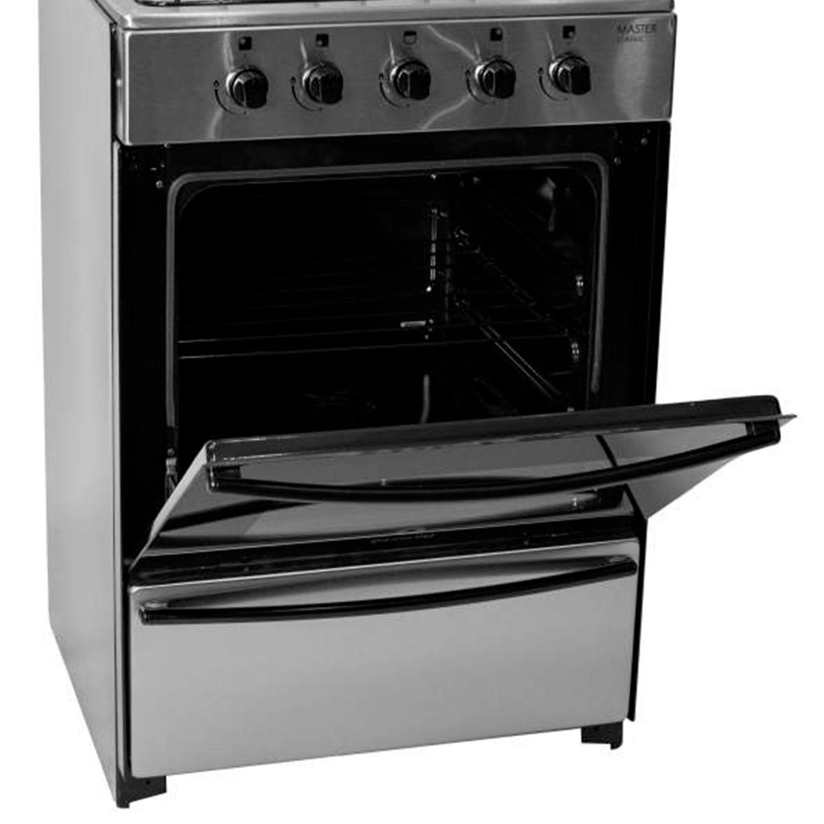 Cocina A Multigas 56Cm Escorial Master Classic  Acero Inoxidable